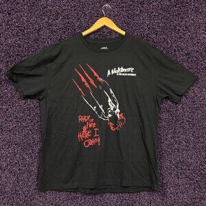 Freddy Krueger A Nightmare on Elm Street Horror T-Shirt XL